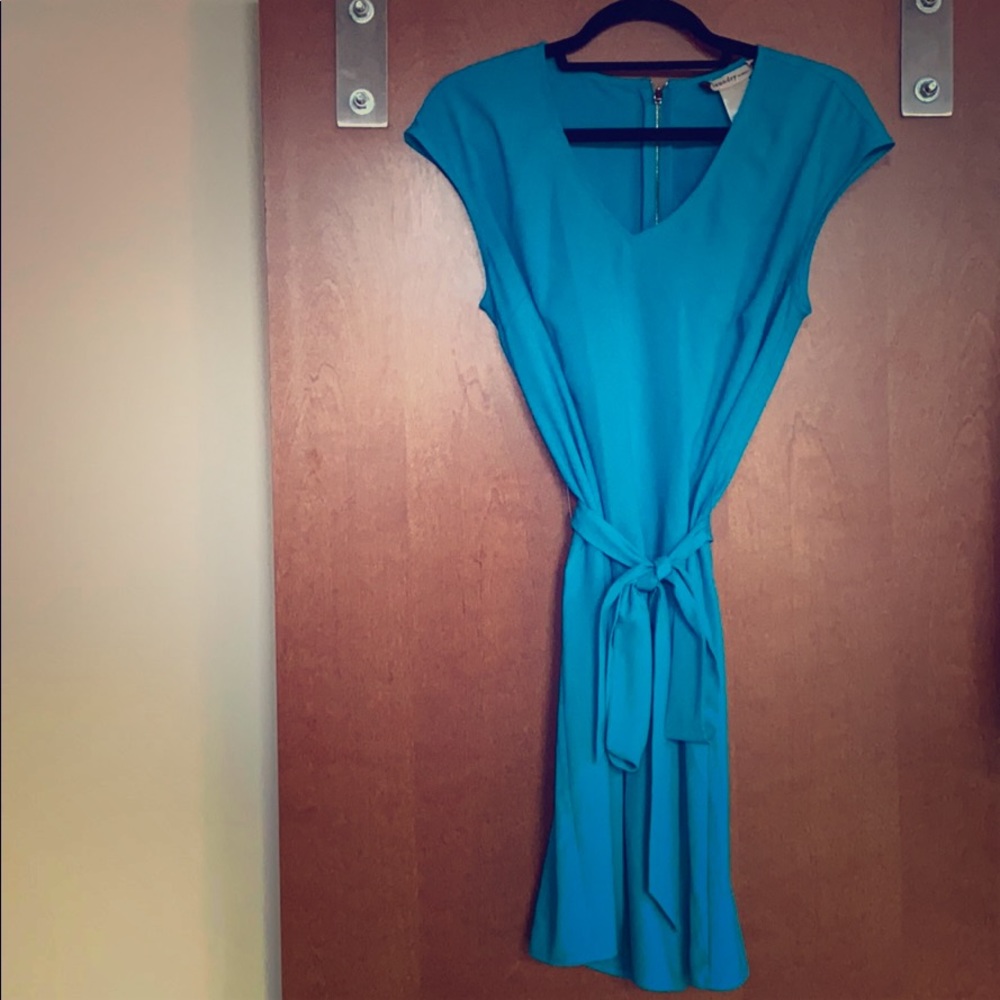 ❤️Laundry by design blue tie dress